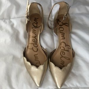 Sam Edelman scalloped ballet flats